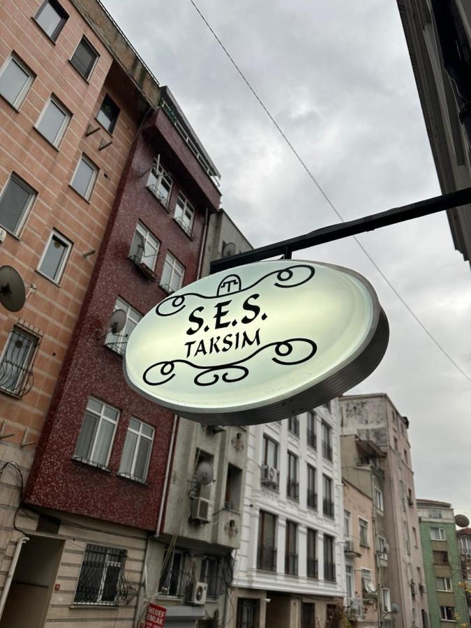 S.E.S. Taksim Leilighet Istanbul Eksteriør bilde